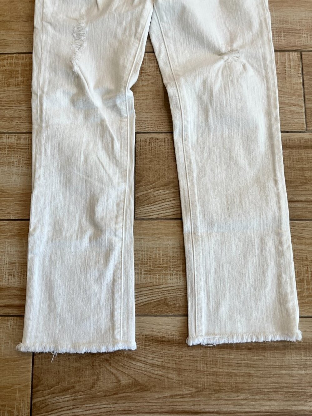 Womens Lucky Brand White Cropped Jeans - 0/25 - Picture 3 of 8